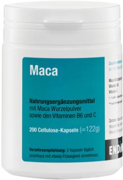 MACA KAPSELN 122 g von ENDIMA Vertriebsgesellschaft mbH