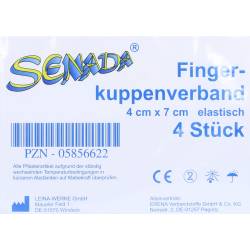 SENADA Fingerkuppenverband 4x7cm 4 St Verband von ERENA Verbandstoffe GmbH & Co. KG