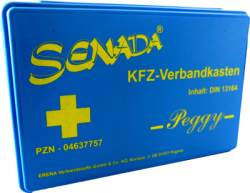 SENADA KFZ Kasten Peggy blau 1 St von ERENA Verbandstoffe GmbH & Co. KG