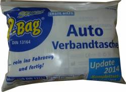 SENADA KFZ P-Bag 1 St ohne von ERENA Verbandstoffe GmbH & Co. KG