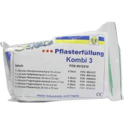 SENADA Pflasterfüllung Kombi 3 von ERENA Verbandstoffe GmbH & Co. KG