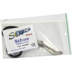 SENADA Schere DIN 58279 B 190 1 St von ERENA Verbandstoffe GmbH & Co. KG