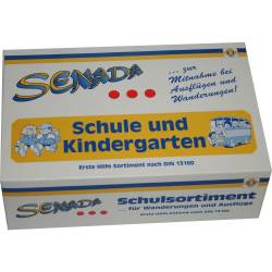 SENADA Schulsortiment DIN 13160 1 St ohne von ERENA Verbandstoffe GmbH & Co. KG
