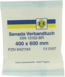 SENADA Verbandtuch 40x60 1 St von ERENA Verbandstoffe GmbH & Co. KG