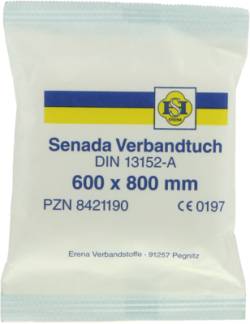 SENADA Verbandtuch 60x80 1 St von ERENA Verbandstoffe GmbH & Co. KG