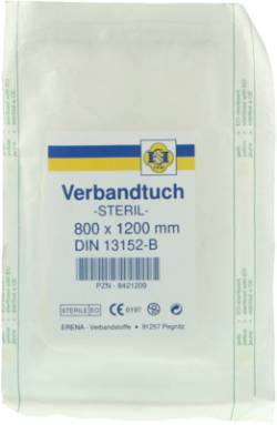 SENADA Verbandtuch 80x120 1 St von ERENA Verbandstoffe GmbH & Co. KG