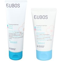 Eubos® MED Kinder Haut Ruhe Waschgel und Eubos® Kinder Haut Ruhe Gesichtscreme von EUBOS