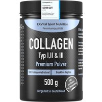 EXVital® Collagen Pulver, Bioaktives Kollagen Typ 1, 2 & 3 von EXVital