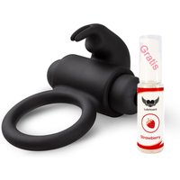 Easytoys - Vibrierender Penisring mit Rabbit Stimulator von EasyToys