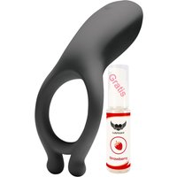 OptiMALE - Vibrierender Penisring mit Klitoris Stimulation Harte Erektion Potenzhilfe von EasyToys