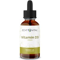 Echt Vital Vitamin D3 Tropfen vegan von Echt Vital