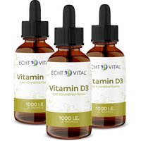 Echt Vital Vitamin D3 Tropfen von Echt Vital