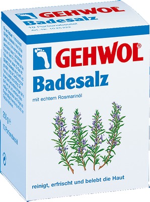 GEHWOL Rosmarin Badesalz Portionsbeutel von Eduard Gerlach GmbH