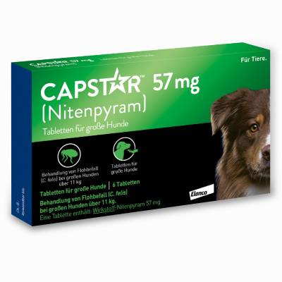 CAPSTAR 57 mg  für große Hunde von Elanco Deutschland GmbH
