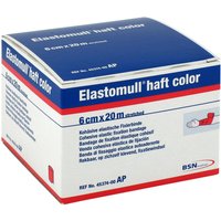 Elastomull haft color 20mx6cm rot Fixierbinde von Elastomull