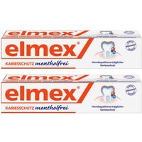 elmex Kariesschutz Zahnpasta mentholfrei ohne Ã¤therische Ãle von Elmex