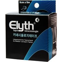Elyth Kinesiologie Tape Schwarz 5 cm x 5 m von Elyth