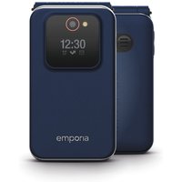 emporia JOY Senioren Klapptelefon Handy blau 128Mb 2,8 Zoll 2MP Notruffunktion von Emporia