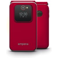 emporia JOY Senioren Klapptelefon rot 2G 128Mb 2,8 Zoll 2MP Notruffunktion von Emporia