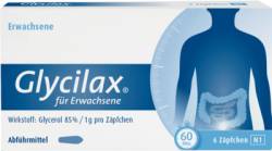GLYCILAX Suppositorien f�r Erwachsene 6 St von Engelhard Arzneimittel GmbH & Co.KG