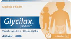 GLYCILAX Suppositorien f�r Kinder 6 St von Engelhard Arzneimittel GmbH & Co.KG