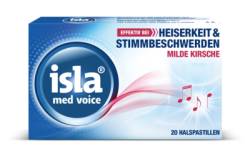 ISLA MED voice Pastillen 20 St von Engelhard Arzneimittel GmbH & Co.KG