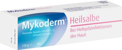 MYKODERM Heilsalbe Nystatin u.Zinkoxid 100 g von Engelhard Arzneimittel GmbH & Co.KG