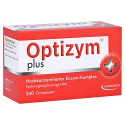"OPTIZYM hochkonzentrierter Enzym-Komplex Filmtabl. 240 Stück" von "Enzyma Pharma GmbH & Co. KG"