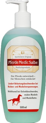 PFERDEMEDICSALBE Apothekers Original Spender von Equimedis Dr. Jacoby GmbH & Co. KG