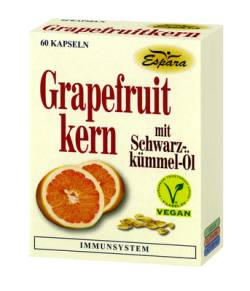 GRAPEFRUIT+SCHWARZK�MMEL�L Kapseln 27,6 g von Espara GmbH