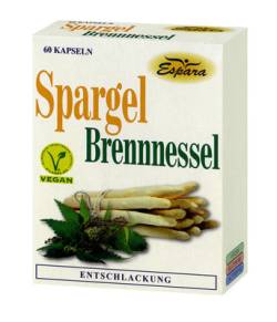 SPARGEL-BRENNESSEL-Kapseln 23,7 g von Espara GmbH