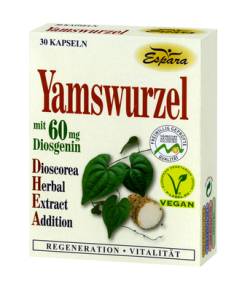 YAMSWURZEL KAPSELN 14,8 g von Espara GmbH