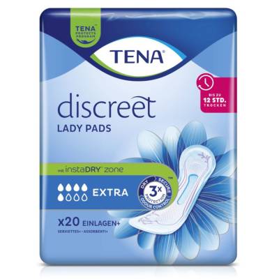 TENA Lady Discreet Extra Inkontinenz Einlagen von Essity Germany GmbH Health and Medical Solutions