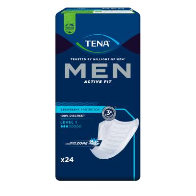 TENA MEN ACTIVE FIT LEVEL 1 Absorbent Protector von Essity Germany GmbH Health and Medical Solutions