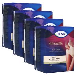 "TENA SILHOUETTE Plus L creme Inkontinenz Pants 4x10 Stück" von "Essity Germany GmbH Health and Medical Solutions"