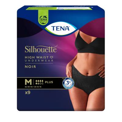 TENA Silhouette NOIR PLUS M Taillenhohe Pants von Essity Germany GmbH Health and Medical Solutions