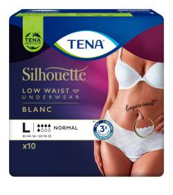 TENA Silhouette BLANC NORMAL L Hüfthohe Pants von Essity Germany GmbH Health and Medical Solutions
