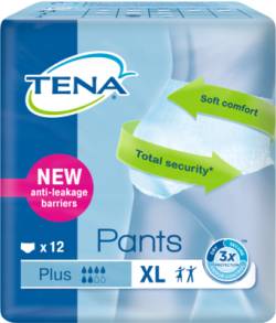 TENA PANTS Plus XL Einweghose 4X12 St von Essity Germany GmbH