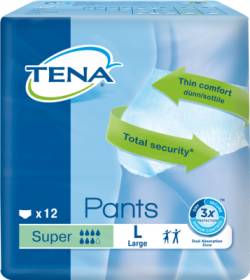 TENA PANTS Super L ConfioFit Einweghose 12 St von Essity Germany GmbH