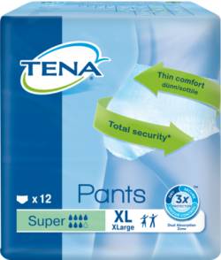 TENA PANTS Super XL ConfioFit Einweghose 12 St von Essity Germany GmbH