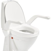 Etac - Toilettensitzerhöhung mit Armlehnen WC-Erhöhung Toilettenaufsatz My-Loo 10cm von Etac