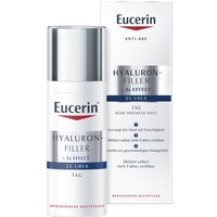 Eucerin® Hyaluron-Filler Urea Tagespflege - Gratis Beigabe Eucerin Hyaluron-Filler Serum-Konzentrat - Jetzt 20% sparen mit Code 'sommer20' von Eucerin