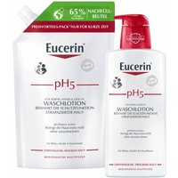 Eucerin pH5 Waschlotion + Eucerin® pH5 Waschlotion empfindliche Haut Nachfüllpackung von Eucerin