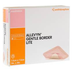 "ALLEVYN Gentle Border Lite 7,5x7,5 cm Schaumverb. 10 Stück" von "EurimPharm Arzneimittel GmbH"