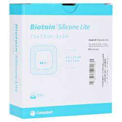 "BIATAIN Silicone Lite Schaumverband 7,5x7,5 cm 10 Stück" von "EurimPharm Arzneimittel GmbH"