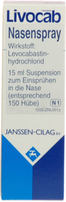 LIVOCAB Nasenspray 15 ml von EurimPharm Arzneimittel GmbH