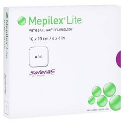 "MEPILEX Lite Schaumverband 10x10 cm steril 5 Stück" von "EurimPharm Arzneimittel GmbH"