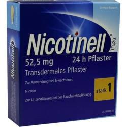 NICOTINELL 21 mg/24-Stunden-Pflaster 52,5mg 21 St von EurimPharm Arzneimittel GmbH