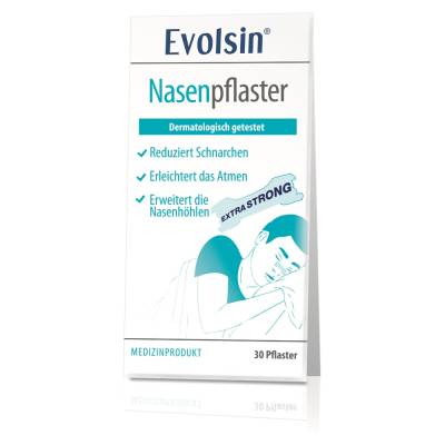 "EVOLSIN Nasenpflaster extra stark transparent 30 Stück" von "Evolsin medical UG (haftungsbeschränkt)"