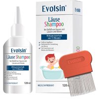 Evolsin LÃ¤useshampoo mit LÃ¤usekamm von Evolsin